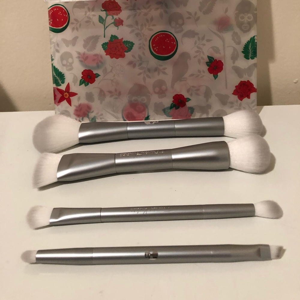 Frida Kahlo Dual Ended 4 pc Brush Set and Case